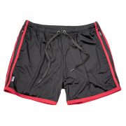WOOF Freeball Mesh™ Gym Shorts, Nylon-Spandex Retro Men's Short Athletic Shorts Zipper Pockets